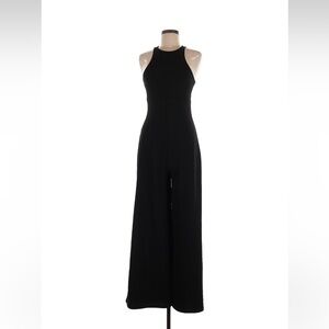 Zara Black Sleeveless Jumpsuit